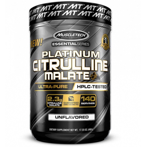 Muscletech Essential Series Platinum Citrulline Malate, 492 Grams